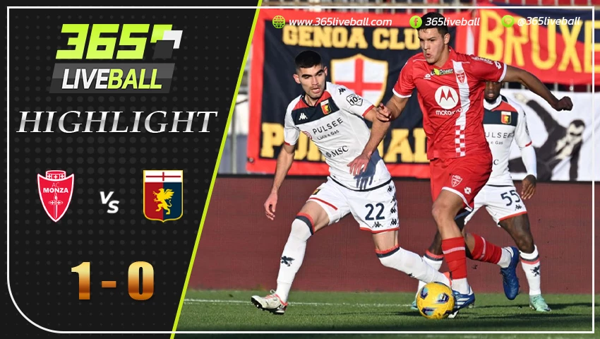 ไฮไลท์ มอนซ่า vs เจนัว