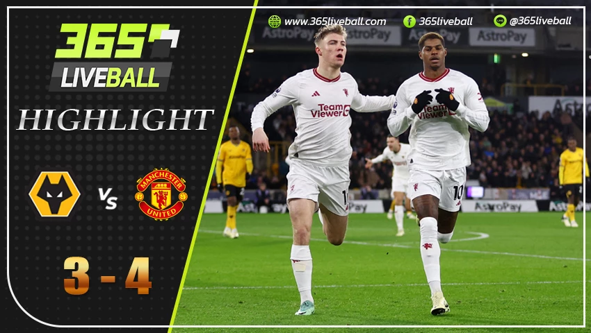 ไฮไลท์ วูล์ฟแฮมป์ตัน vs แมนฯ ยูไนเต็ด