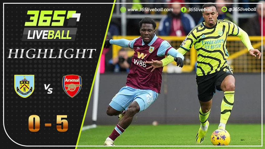 ไฮไลท์ เบิร์นลี่ย์ vs อาร์เซน่อล