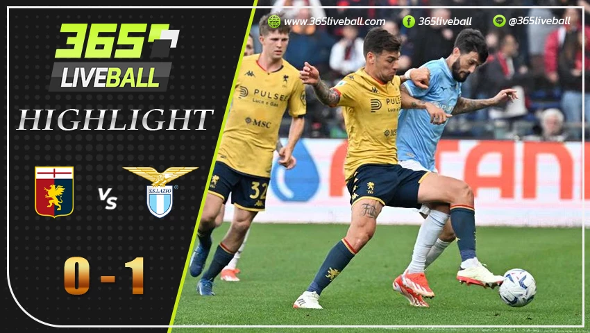 ไฮไลท์ เจนัว vs ลาซิโอ้