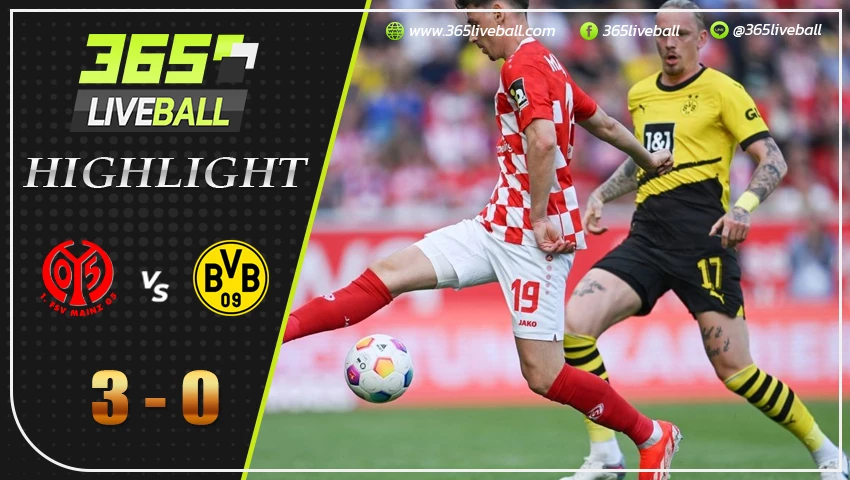 ไฮไลท์ ไมนซ์ 05 vs โบรุสเซีย ดอร์ทมุนด์