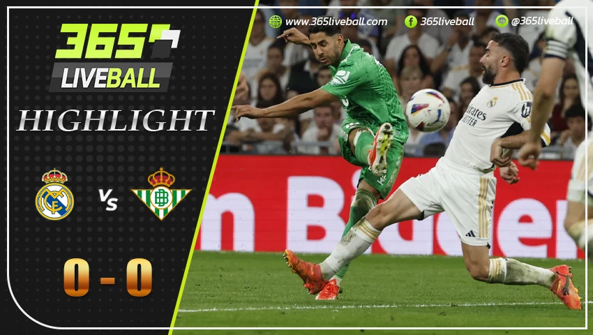ไฮไลท์ เรอัล มาดริด vs เรอัล เบติส