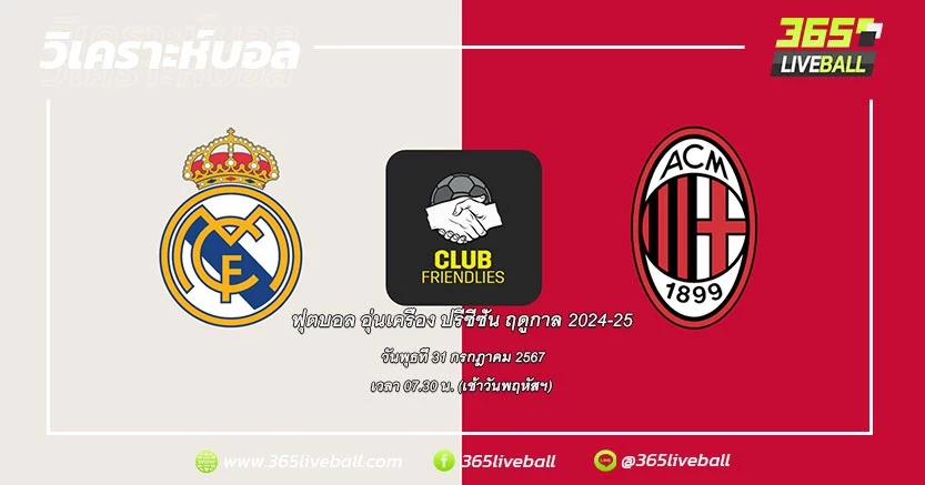 เรอัล มาดริด (สเปน) vs เอซี มิลาน (อิตาลี)