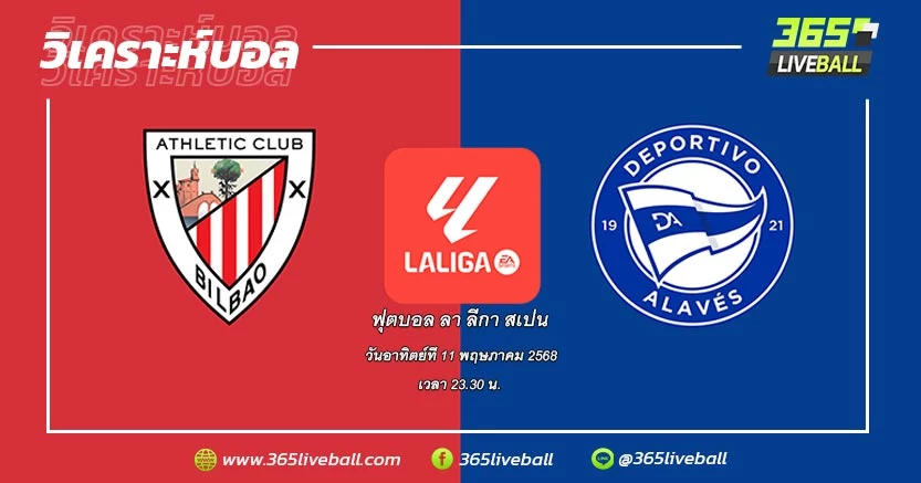แอธเลติก บิลเบา (4) vs อลาเบส (17)