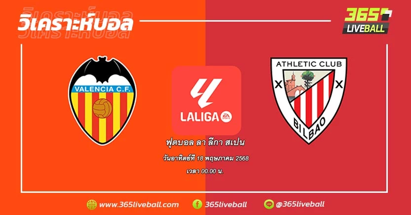 บาเลนเซีย (11) vs แอธเลติก บิลเบา (4)