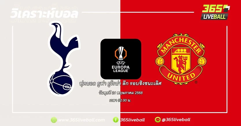 ท็อตแน่ม ฮ็อทสเปอร์ (อังกฤษ) vs แมนเชสเตอร์ ยูไนเต็ด (อังกฤษ)