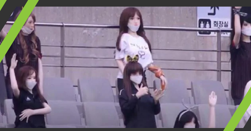 อ่วม!โซลโดนปรับเหตุกองเชียร์ตุ๊กตายาง