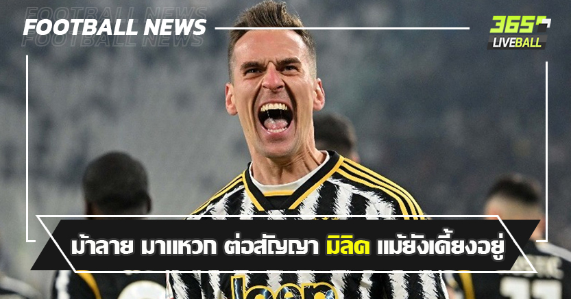 ลดค่าเหนื่อยด้วย ! ม้าลาย มาแหวก ต่อสัญญา มิลิค แม้ยังเดี้ยงอยู่