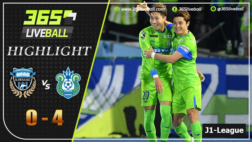 ไฮไลท์ เจแปน เจ-ลีก คาวาซากิ ฟรอนตาเล่ VS โชนัน เบลมาเร่