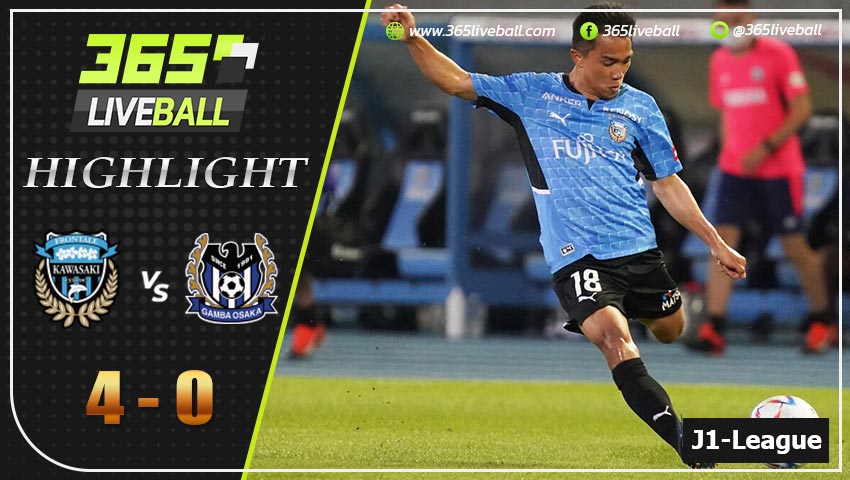 ไฮไลท์ เจแปน เจ-ลีก คาวาซากิ ฟรอนตาเล่ VS กัมบะ โอซาก้า