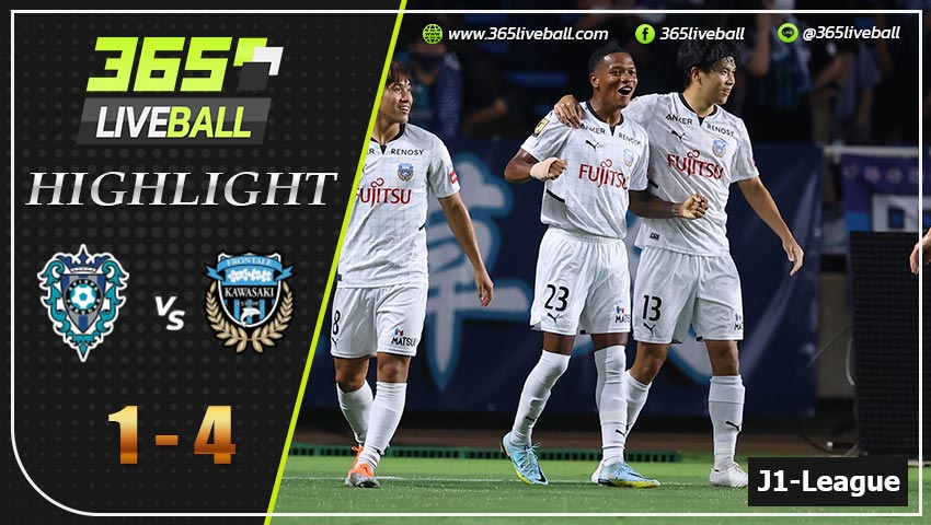 ไฮไลท์ เจแปน เจ-ลีก  อวิสปา ฟูกูโอกะ VS คาวาซากิ ฟรอนตาเล่