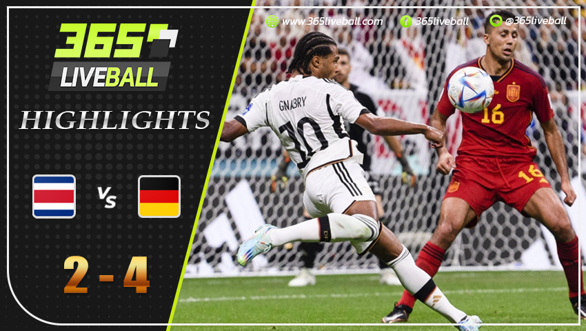 ไฮไลท์ คอสตาริก้า vs เยอรมนี