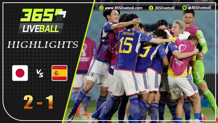 ไฮไลท์ ญี่ปุ่น vs สเปน