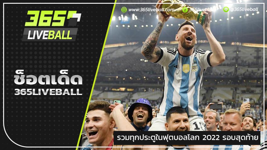 รวมทุกประตูในฟุตบอลโลก 2022 รอบสุดท้าย