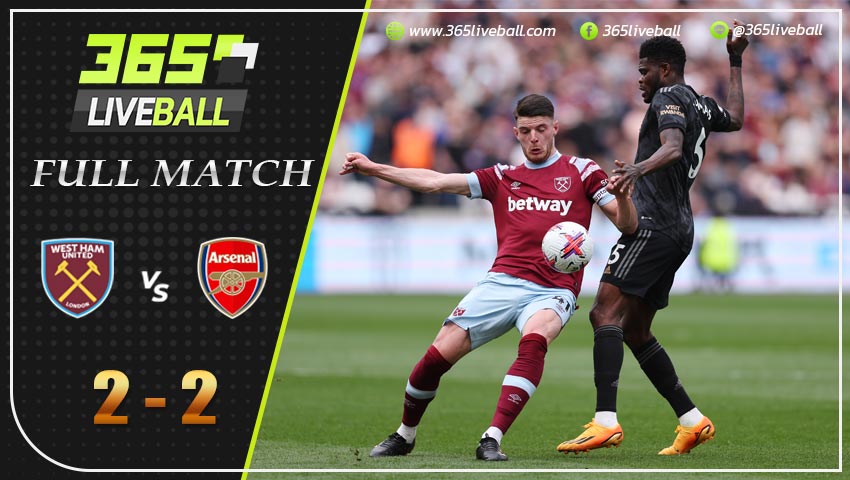 Full Match เวสต์แฮม ยูไนเต็ด vs อาร์เซน่อล