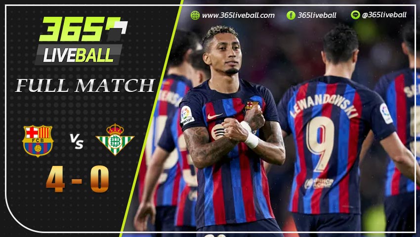 Full Match บาร์เซโลน่า พบ เรอัล เบติส