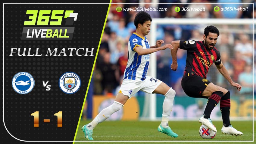 Full Match ไบรท์ตัน vs แมนฯ ซิตี้