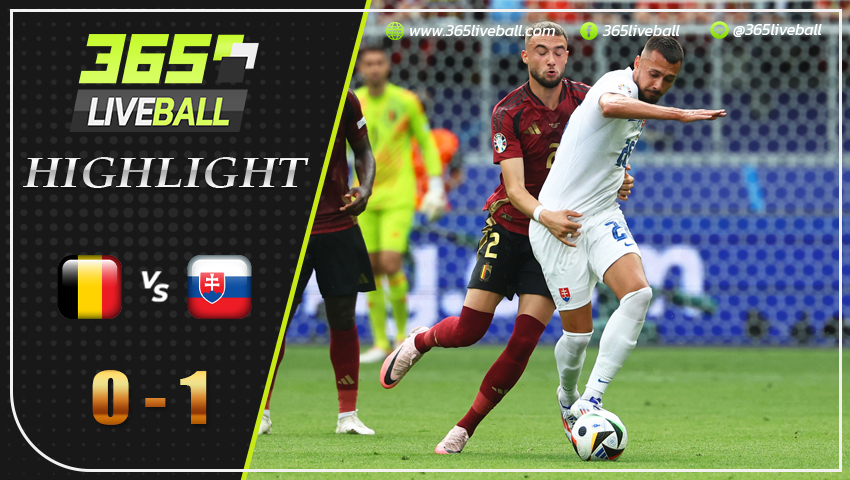 ไฮไลท์ เบลเยี่ยม พบ สโลวาเกีย