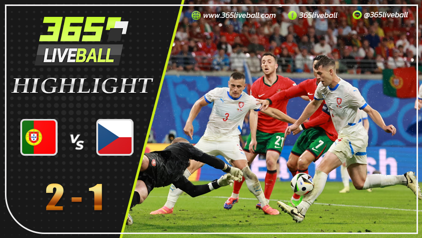 ไฮไลท์ โปรตุเกส vs สาธารณรัฐเช็ก