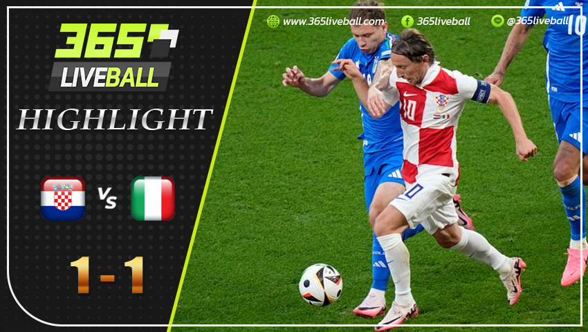 ไฮไลท์ โครเอเชีย พบ อิตาลี่