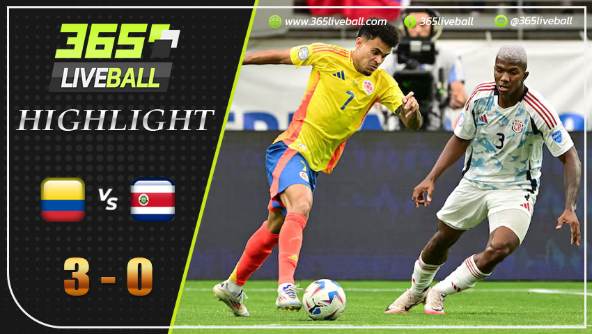 ไฮไลท์ โคลัมเบีย พบ คอสตาริก้า