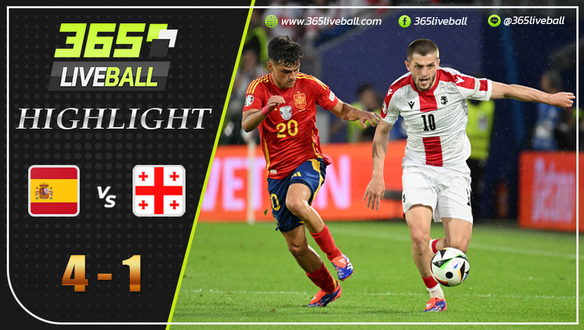 ไฮไลท์ สเปน vs จอร์เจีย