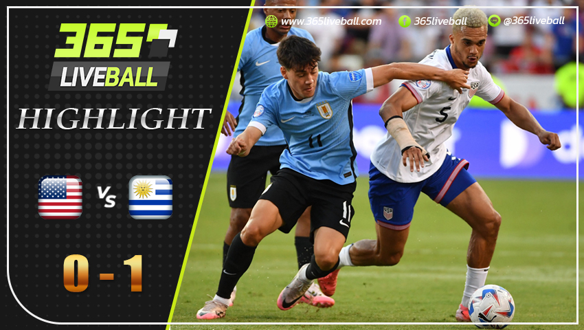 ไฮไลท์ สหรัฐอเมริกา พบ อุรุกวัย