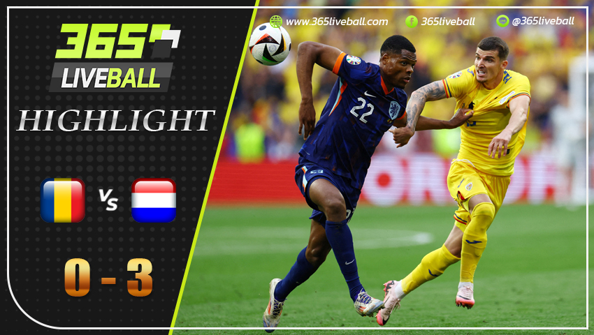 ไฮไลท์ โรมาเนีย พบ เนเธอร์แลนด์