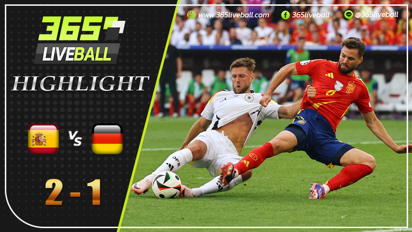 ไฮไลท์ สเปน พบ เยอรมนี