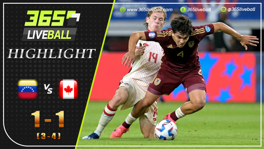 ไฮไลท์ เวเนซุเอล่า พบ แคนาดา