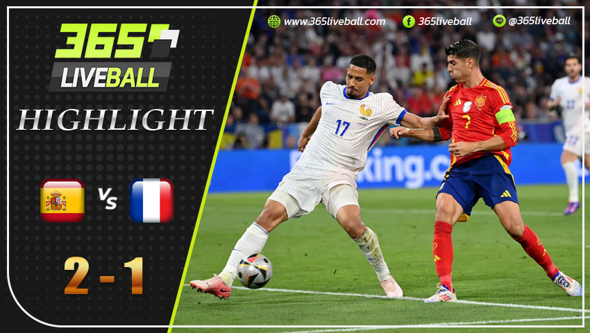 ไฮไลท์ สเปน พบ ฝรั่งเศส