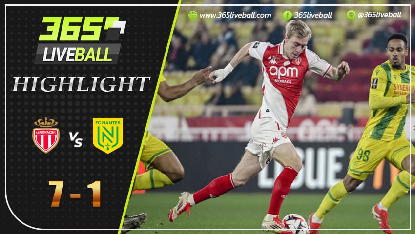 ไฮไลท์ โมนาโก vs น็องต์