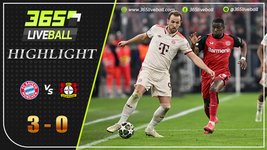 ไฮไลท์ บาเยิร์น มิวนิค พบ เลเวอร์คูเซ่น