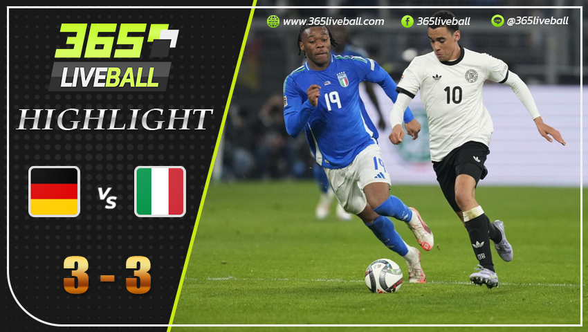 ไฮไลท์ เยอรมนี vs อิตาลี่