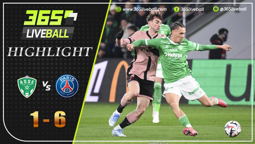 ไฮไลท์ แซงต์ เอเตียน พบ ปารีส แซงต์ แชร์กแมง