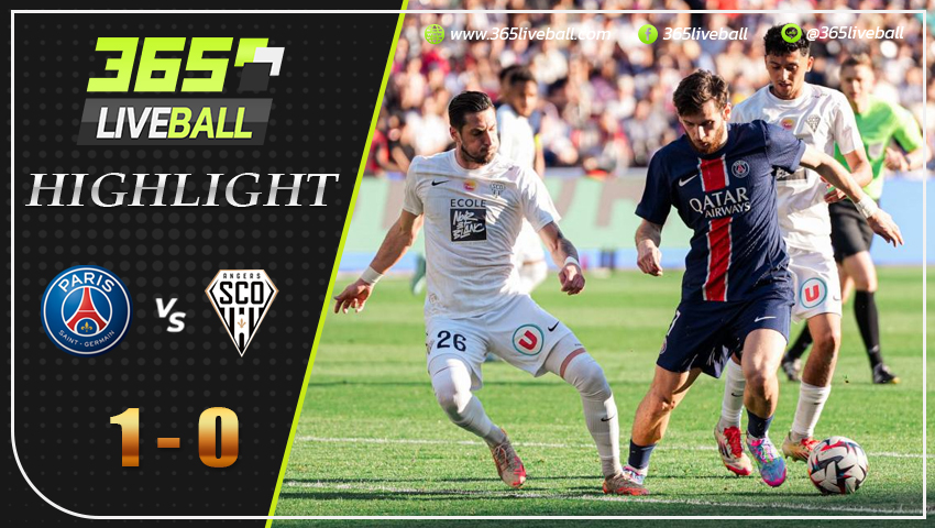 ไฮไลท์ ปารีส แซงต์ แชร์กแมง พบ อองเช่ร์