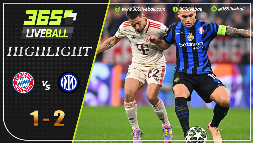 ไฮไลท์  บาเยิร์น มิวนิค vs อินเตอร์ มิลาน