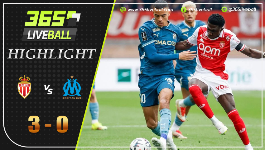 ไฮไลท์ โมนาโก vs โอลิมปิก มาร์กเซย