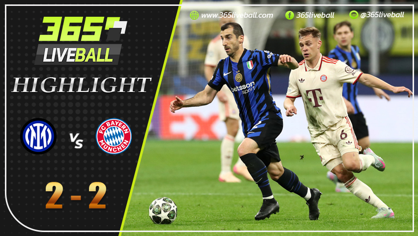 ไฮไลท์ อินเตอร์ มิลาน vs บาเยิร์น มิวนิค