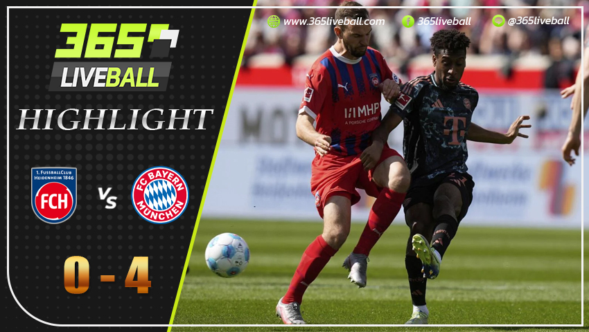 ไฮไลท์ ไฮน์เดนเฮลม์ พบ บาเยิร์น มิวนิค