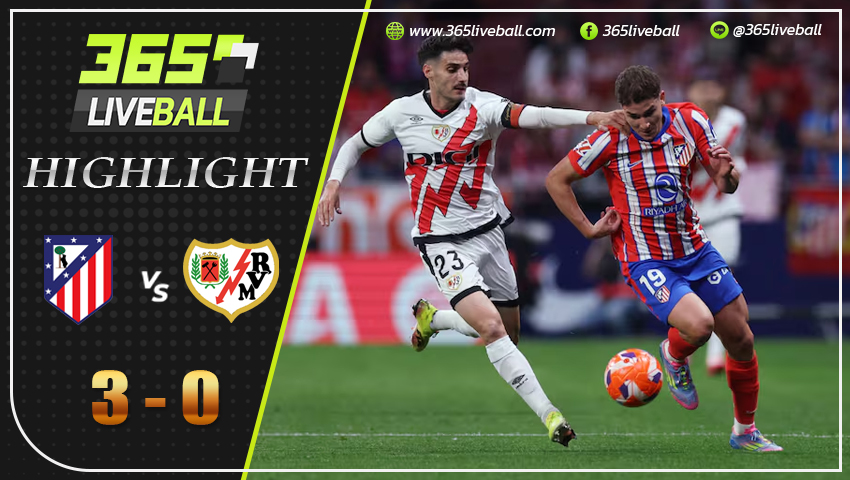 ไฮไลท์ แอตฯ มาดริด พบ ราโย่ บาเยกาโน่