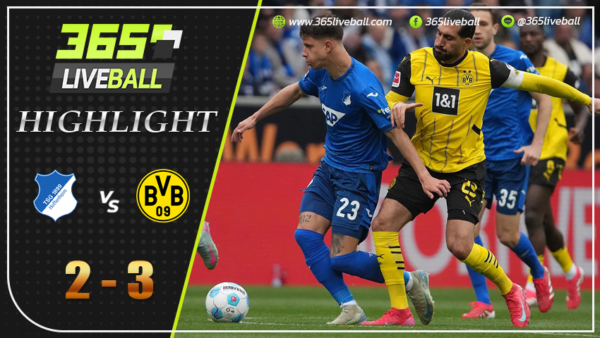 ไฮไลท์ ฮอฟเฟ่นไฮม์ vs โบรุสเซีย ดอร์ทมุนด์