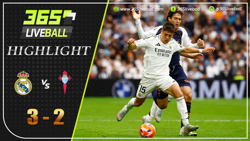 ไฮไลท์ เรอัล มาดริด พบ เซลต้า บีโก้