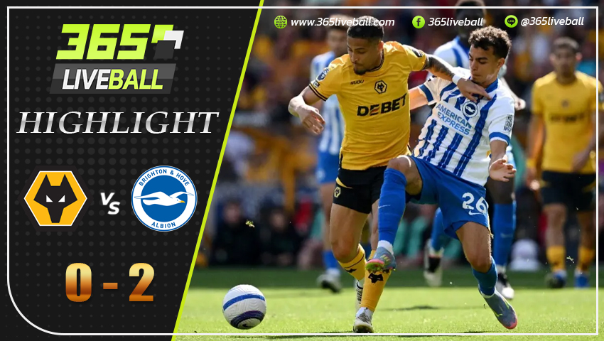 ไฮไลท์ วูล์ฟแฮมป์ตัน พบ ไบรท์ตัน