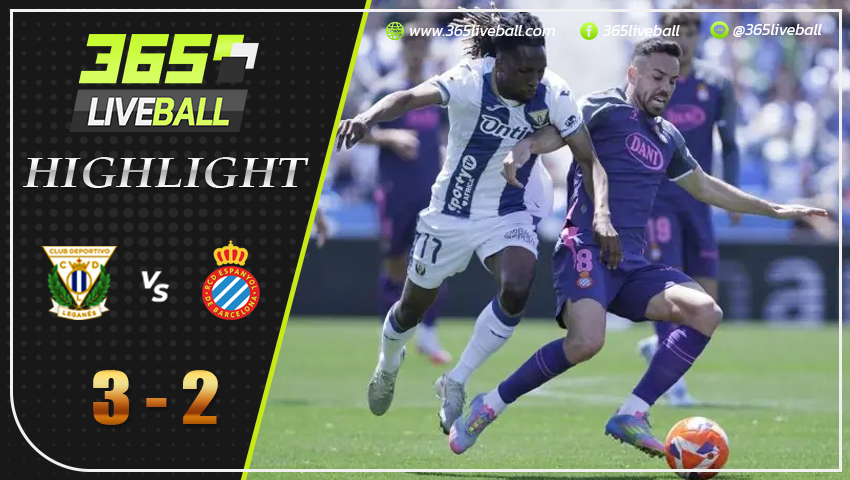 ไฮไลท์  เลกาเนส พบ เอสปันญ่อล