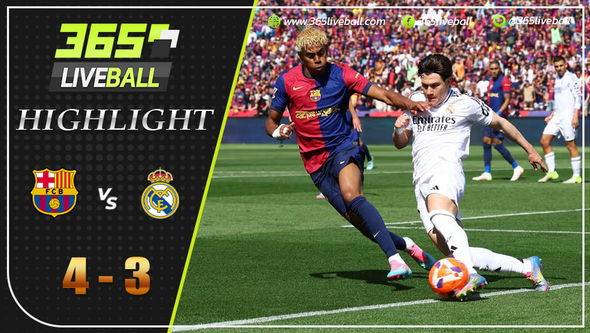 ไฮไลท์ บาร์เซโลน่า vs เรอัล มาดริด