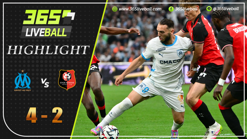 ไฮไลท์ โอลิมปิก มาร์กเซย vs แรนส์