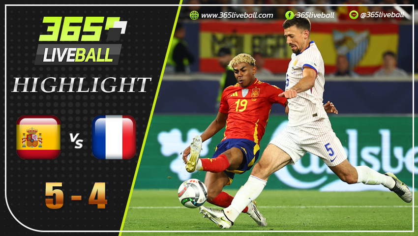 ไฮไลท์ สเปน พบ ฝรั่งเศส