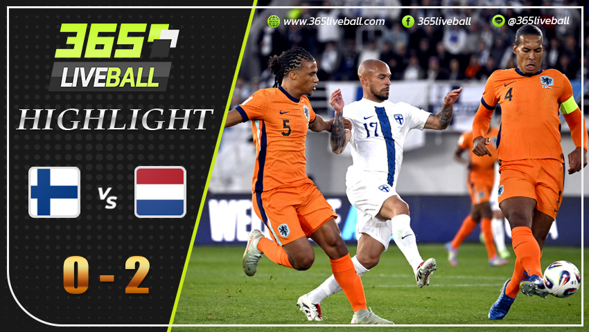 ไฮไลท์ ฟินแลนด์ vs เนเธอร์แลนด์
