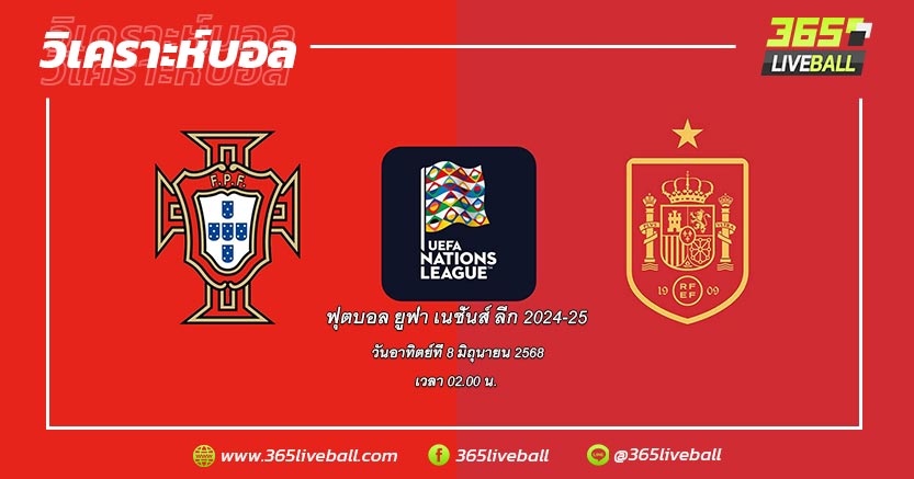 ทีมชาติโปรตุเกส (1-A1) vs ทีมชาติสเปน (1-A4)
